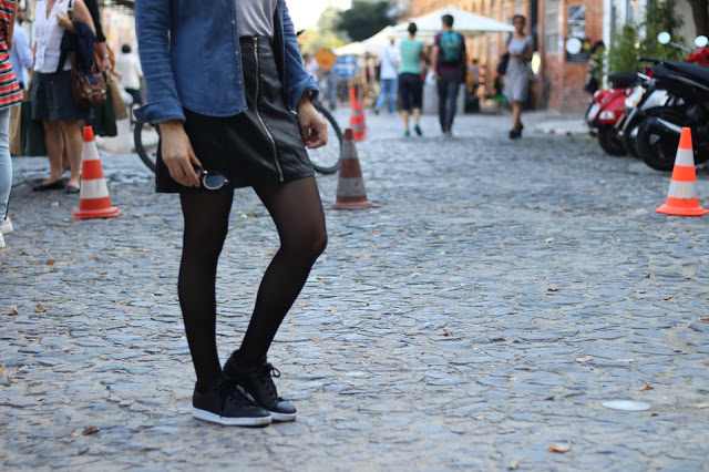 mãe e filha + puro mimo baby + forever 21 + streetstyle + camisa de ganga + adidas stan smith 