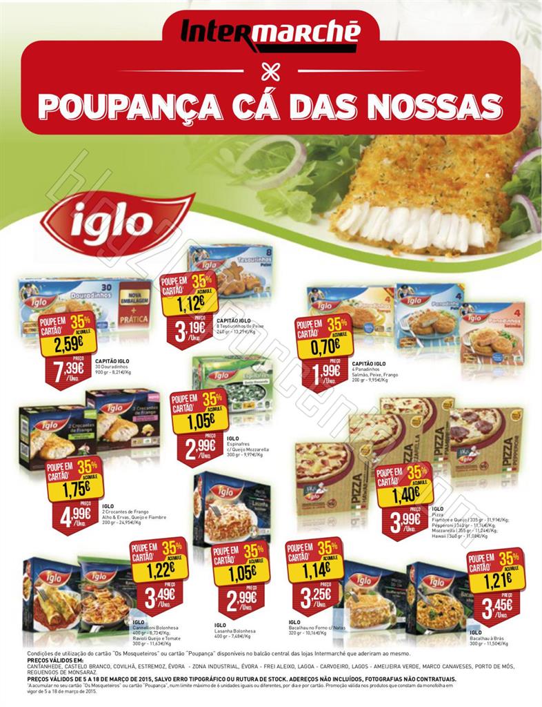 Antevisão Folheto INTERMARCHÉ Congelados de 5 a 