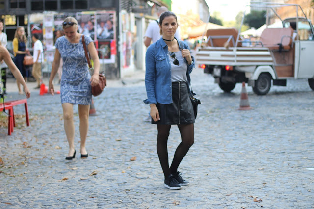 mãe e filha + puro mimo baby + forever 21 + streetstyle + camisa de ganga + adidas stan smith 