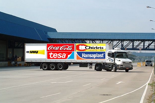 camião da coordenação da coligação