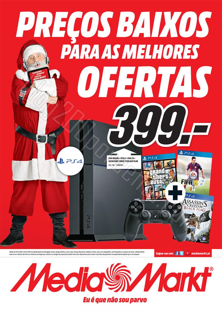 Antevisão Folheto MEDIA MARKT Black Friday promoções de 22 a 24