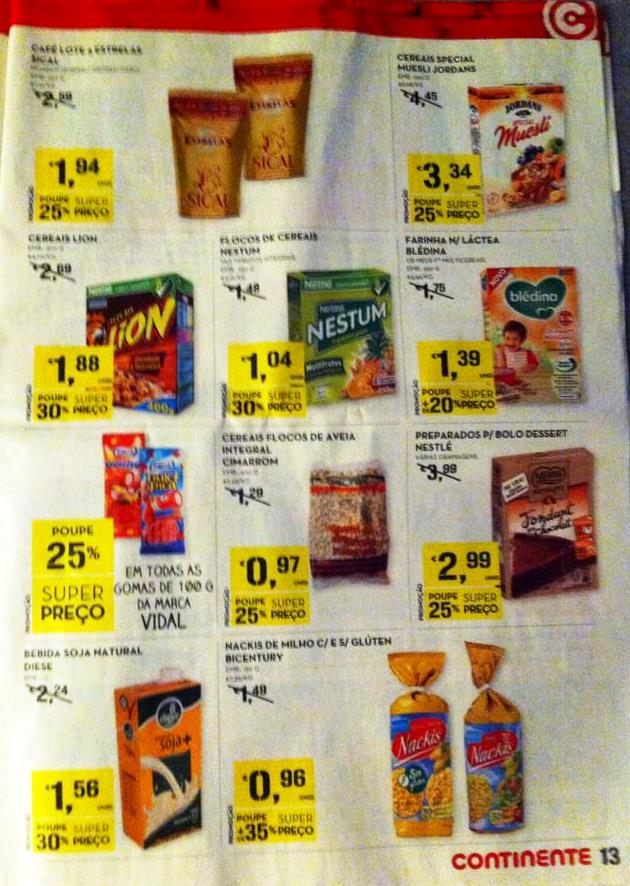 Antevisão Folheto CONTINENTE promoções de 17 a 