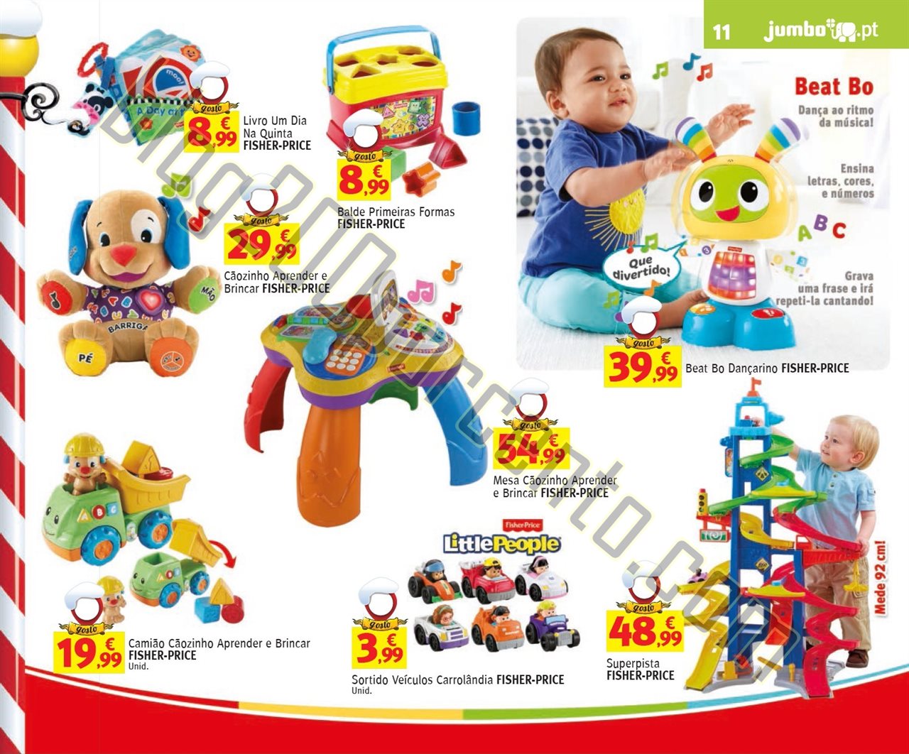 Antevisão Folheto JUMBO Brinquedos de Natal de 13