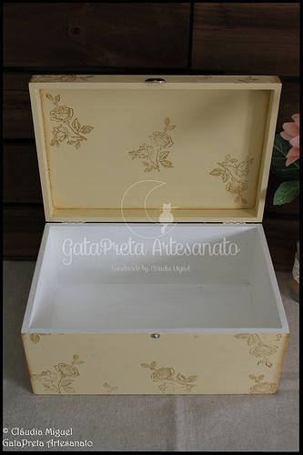 Caixa de recordações de casamento 