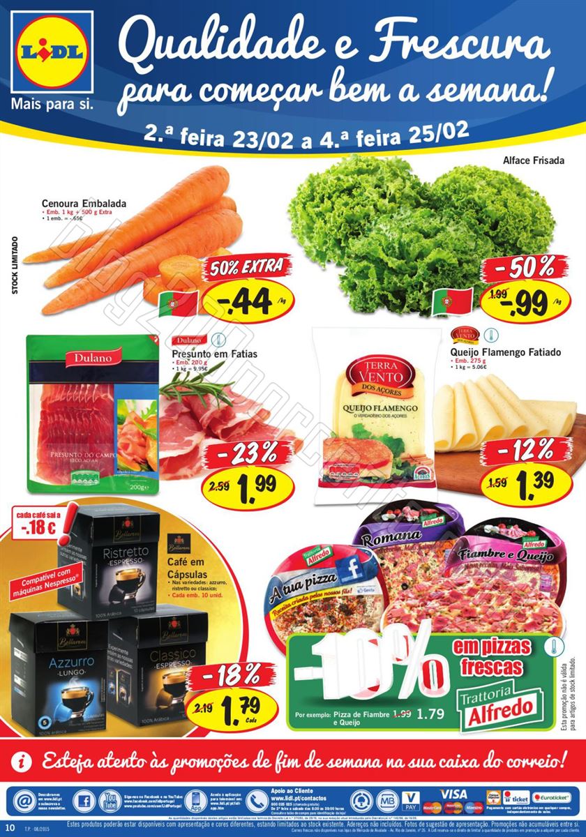 Antevisão Folheto LIDL Promoções de 19 a 25 fev