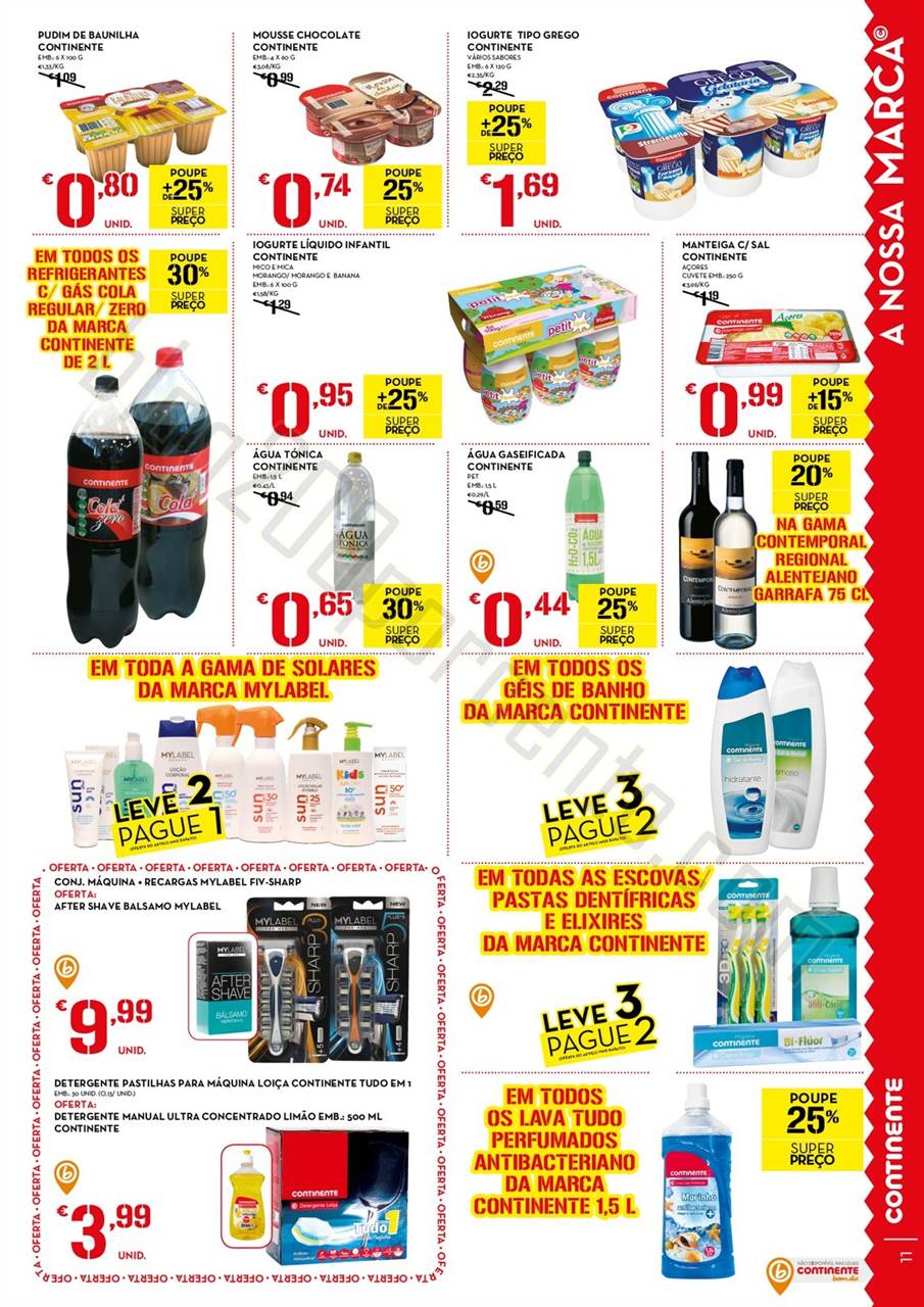 Antevisão Folheto CONTINENTE Promoções de 4 a 1