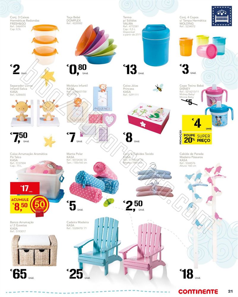 Antevisão Folheto CONTINENTE Feira do Bebé de 20