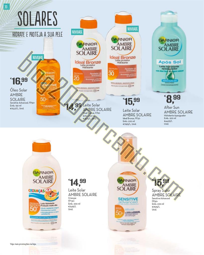 Novo Folheto CONTINENTE Beleza e verão promoçõe