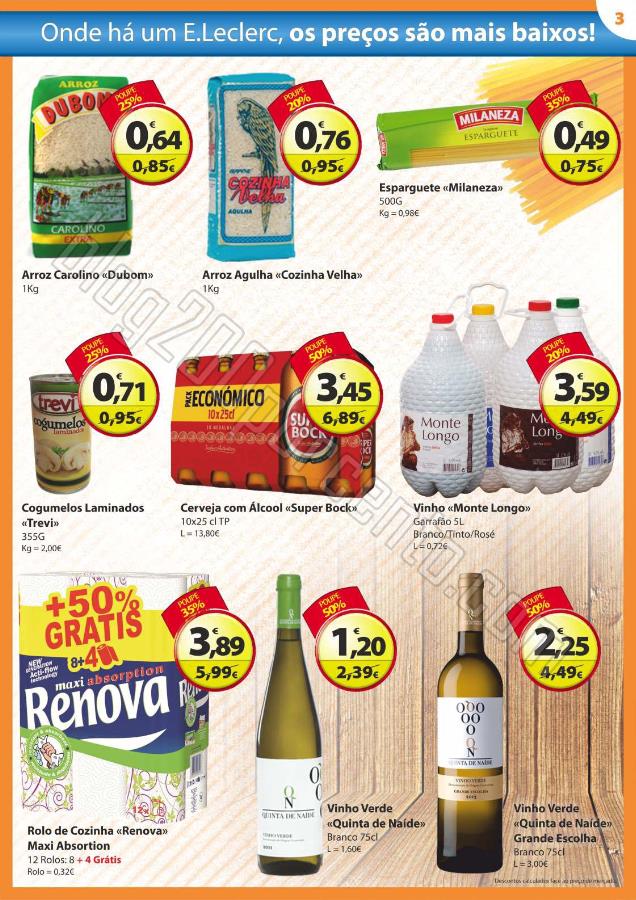 Novo folheto E-LECLERC Lordelo Promoções de 28 a