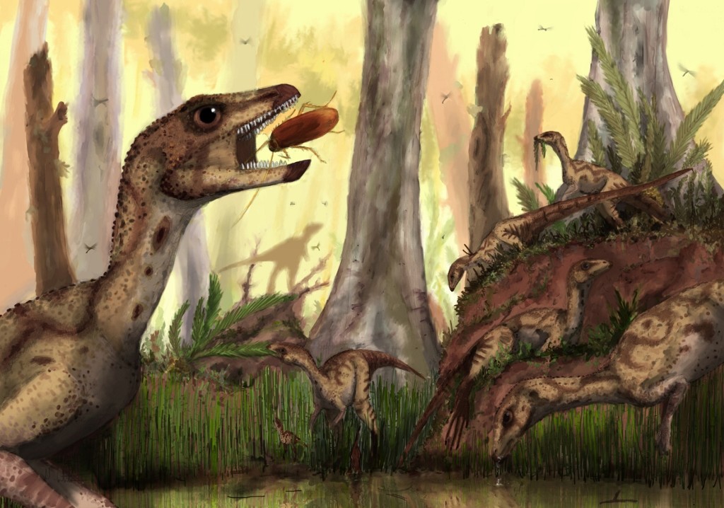 Artist's impression of Laquintasaura Â© Mark Witton (1024x718)