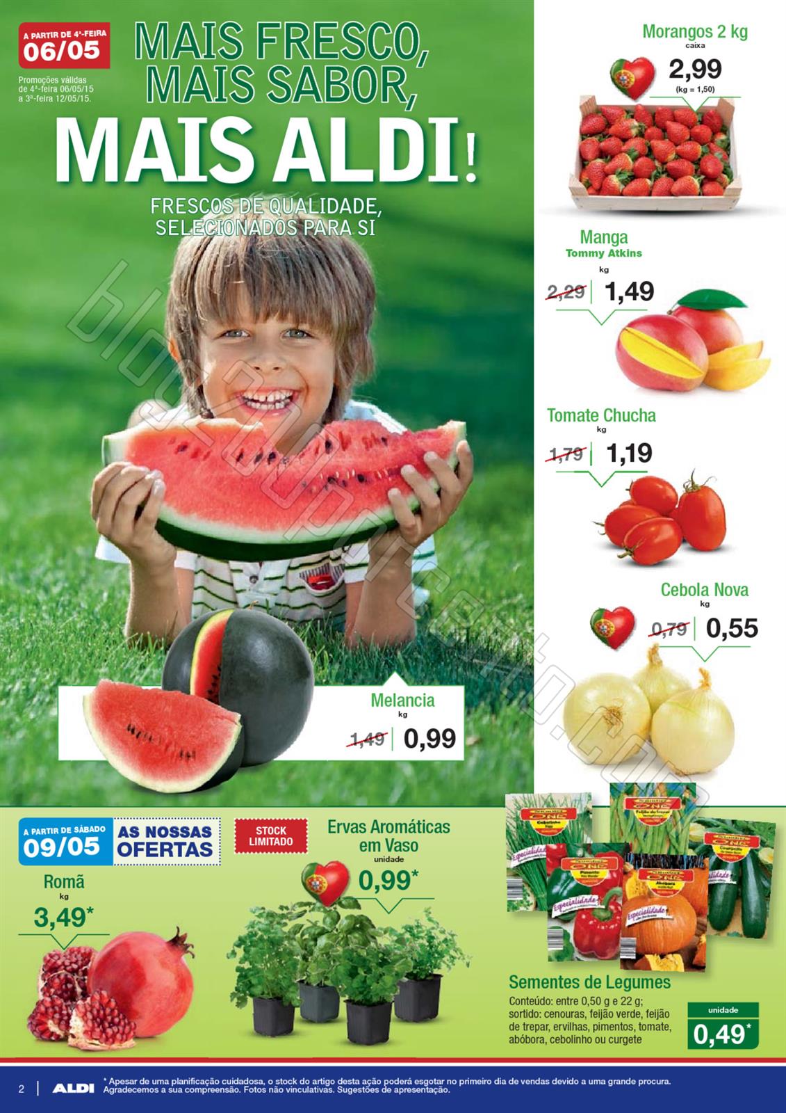Antevisão folheto ALDI Promoções a partir de 6 
