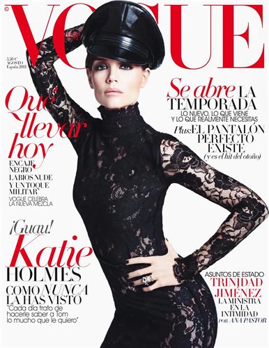 katie holmes vogue