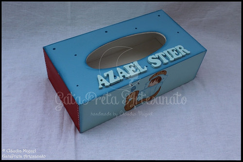 Fraldário, cesta para produtos de higiene, caixa toalhitas e placa de porta 