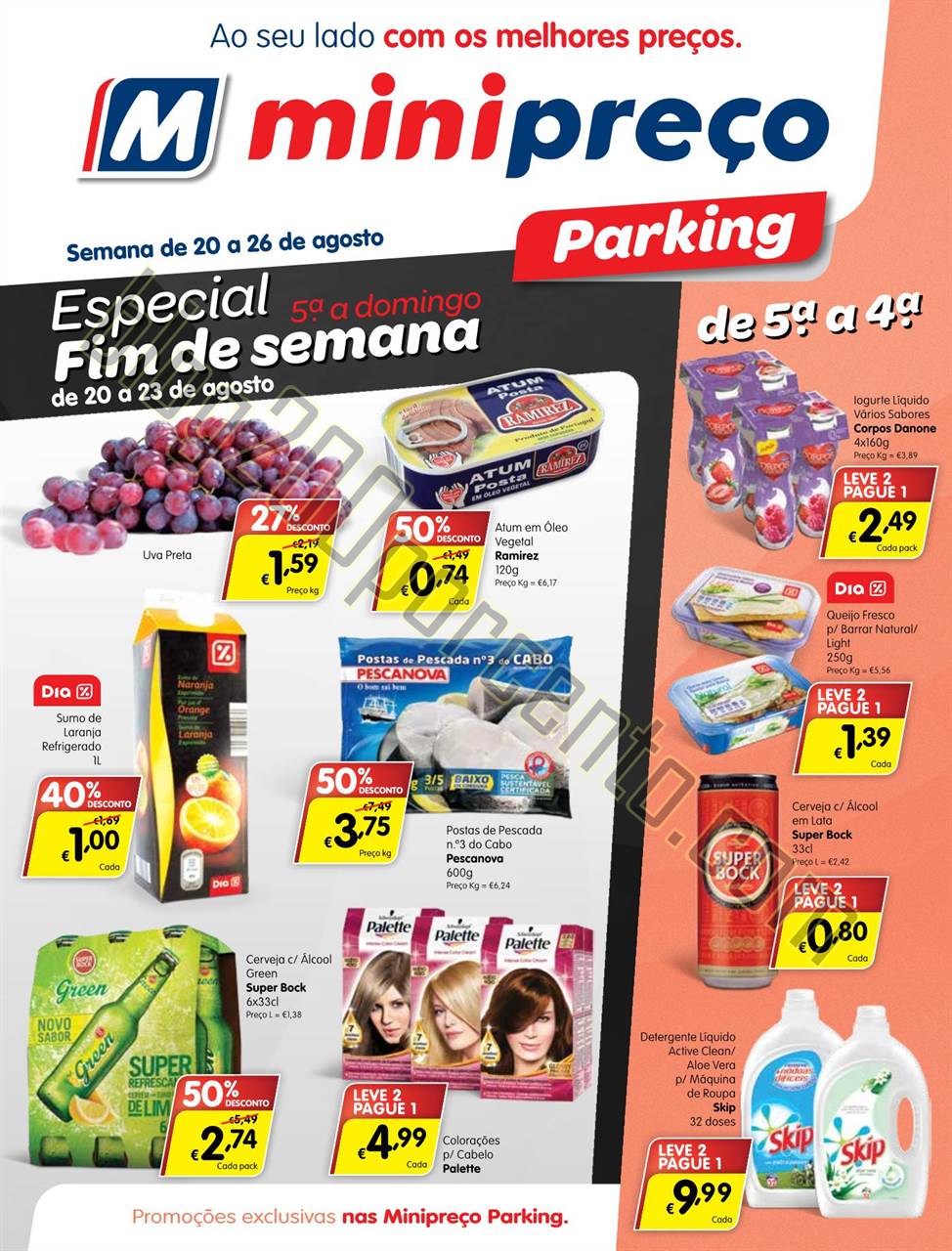 Antevisão Folheto MINIPREÇO Parking de 20 a 26 a