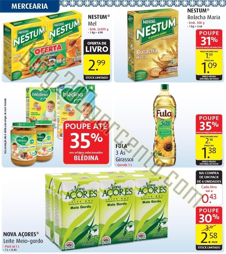 Antevisão folheto LIDL Promoções de 5 a 8 novem