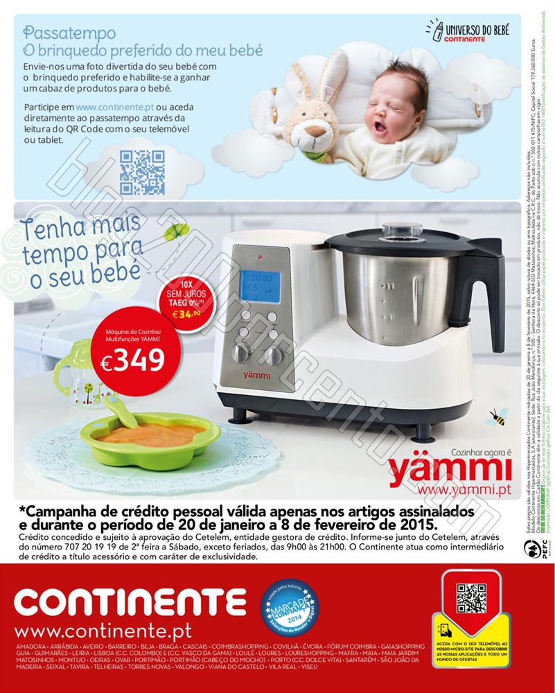 Antevisão Folheto CONTINENTE Feira do Bebé de 20