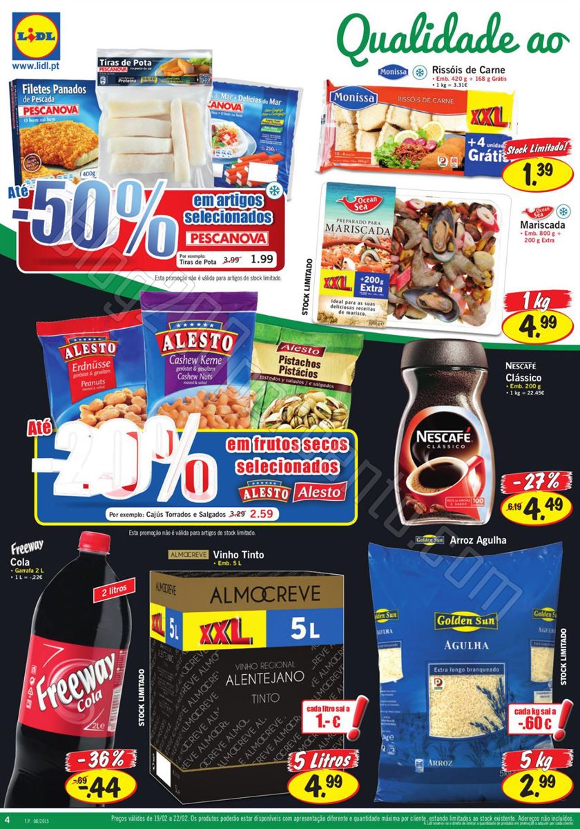 Antevisão Folheto LIDL Promoções de 19 a 25 fev