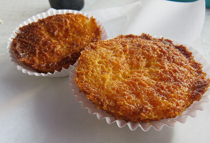 queijadas de queijo fresco