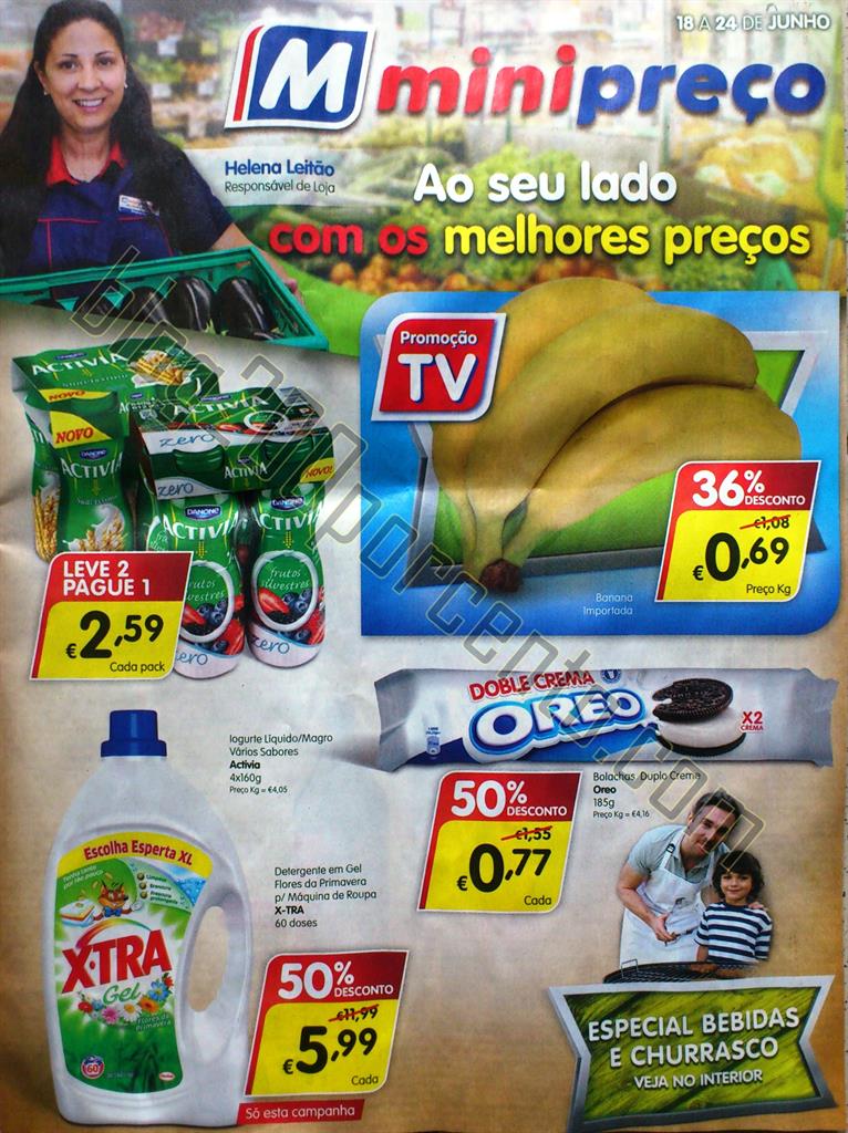 Antevisão Folheto MINIPREÇO Promoções de 18 a 