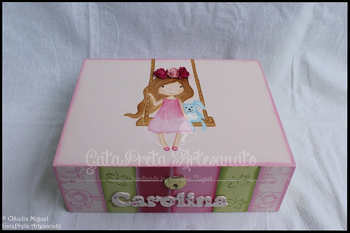 Caixa para maquilhagem 