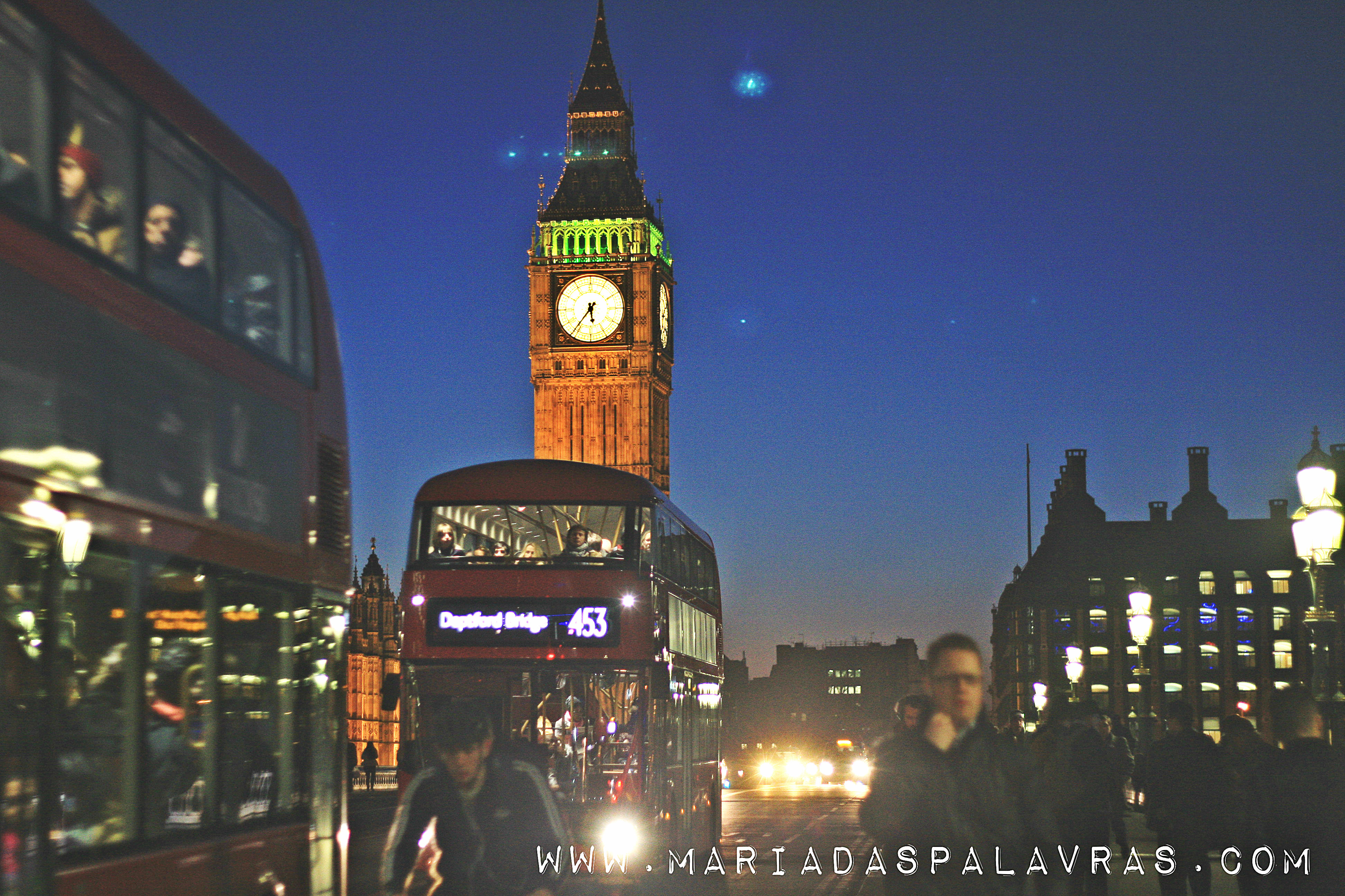 Big Ben, Londres - Maria das Palavras