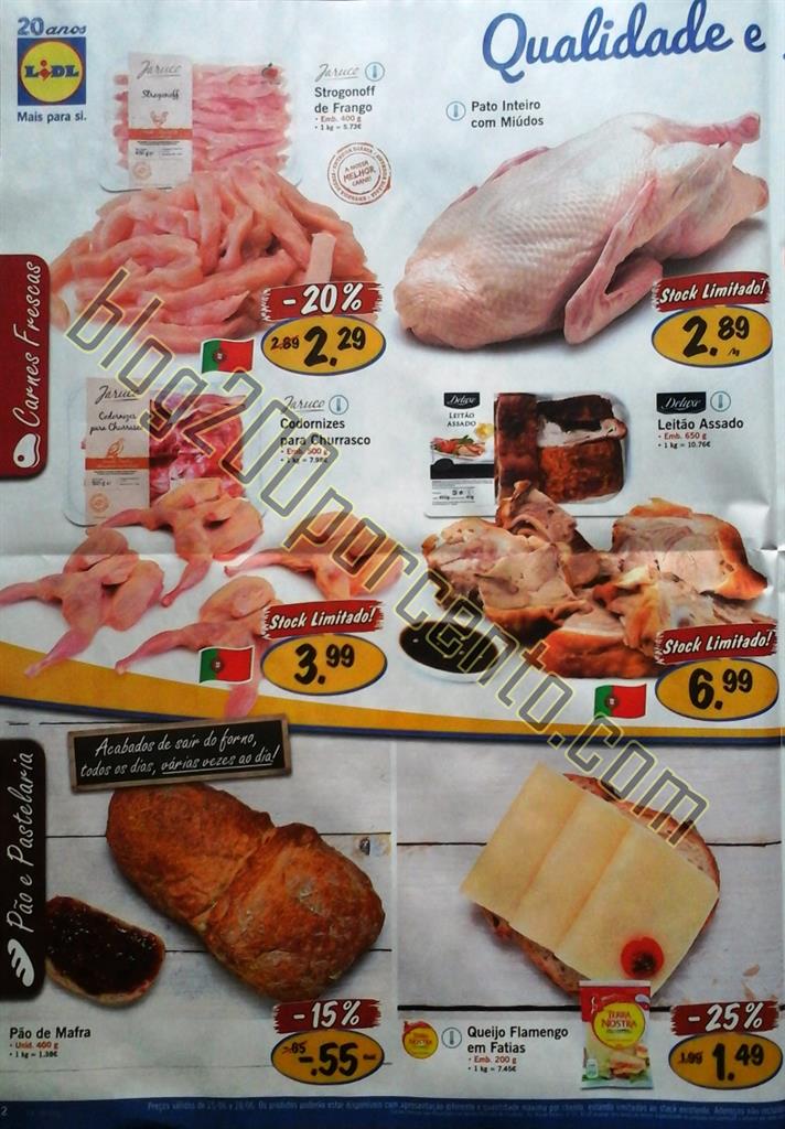 Antevisão Folheto LIDL Promoções de 25 junho a 