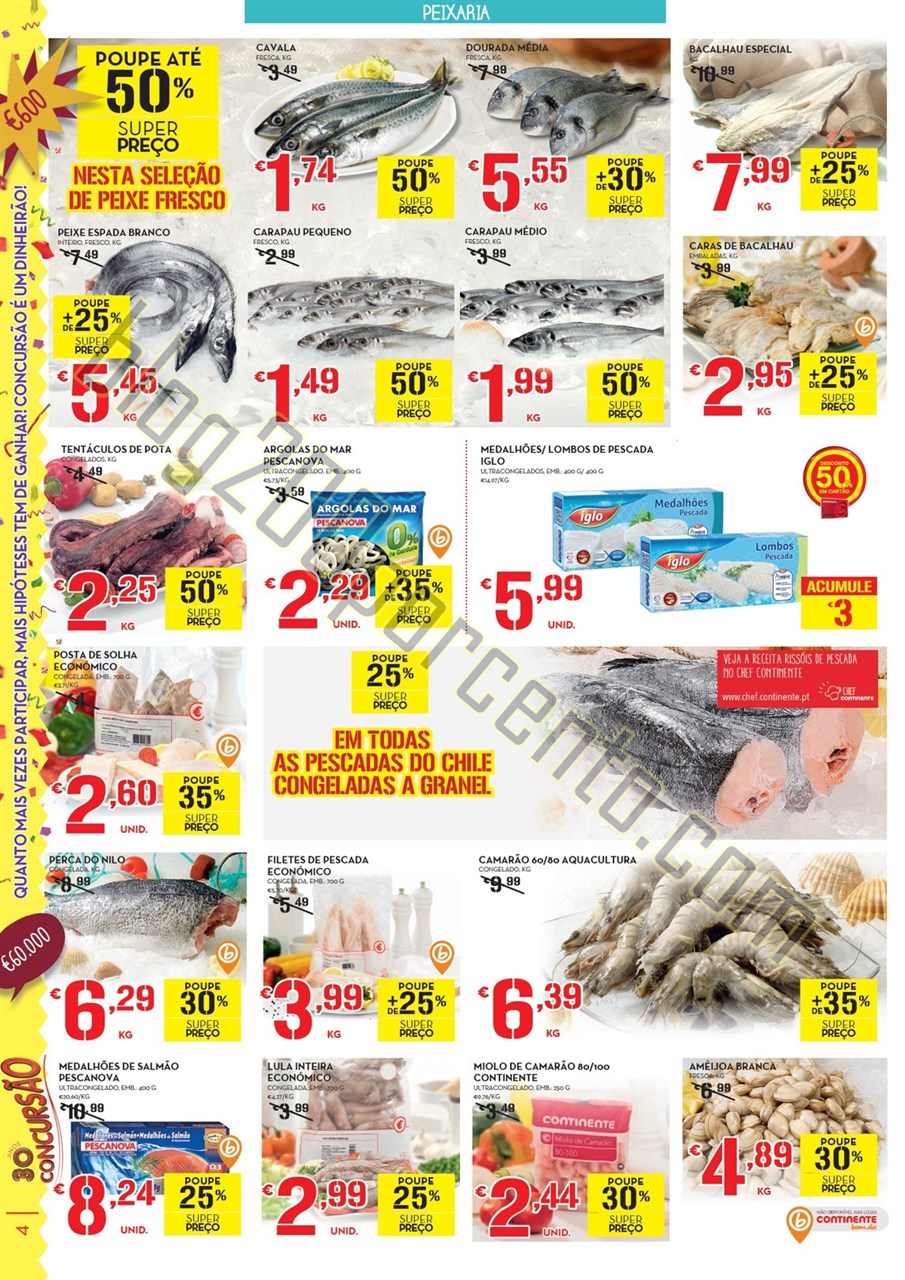 Antevisão Folheto CONTINENTE Promoções de 1 a 7