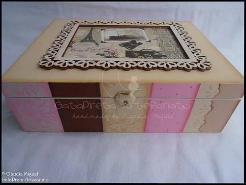 Caixa para 12 relógios 