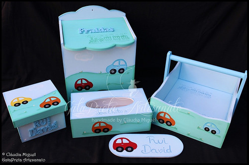 Fraldário, cesta, caixa de recordações de bebé,... 