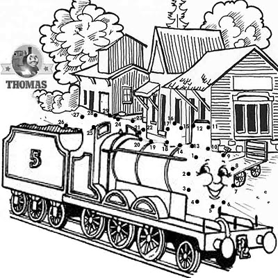 Desenho de Thomas de Thomas e seus amigos para Colorir - Colorir.com