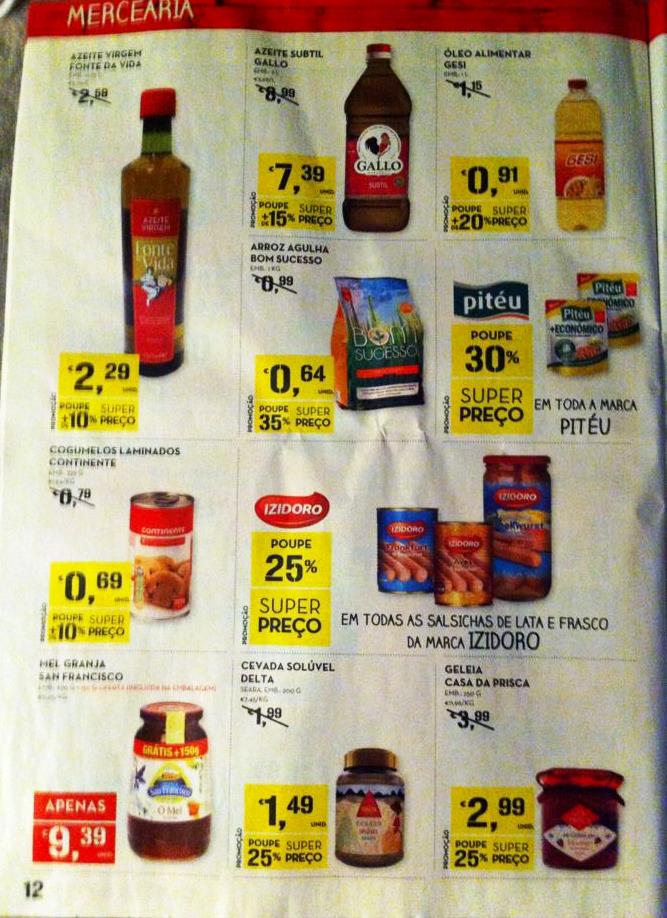 Antevisão Folheto CONTINENTE promoções de 17 a 