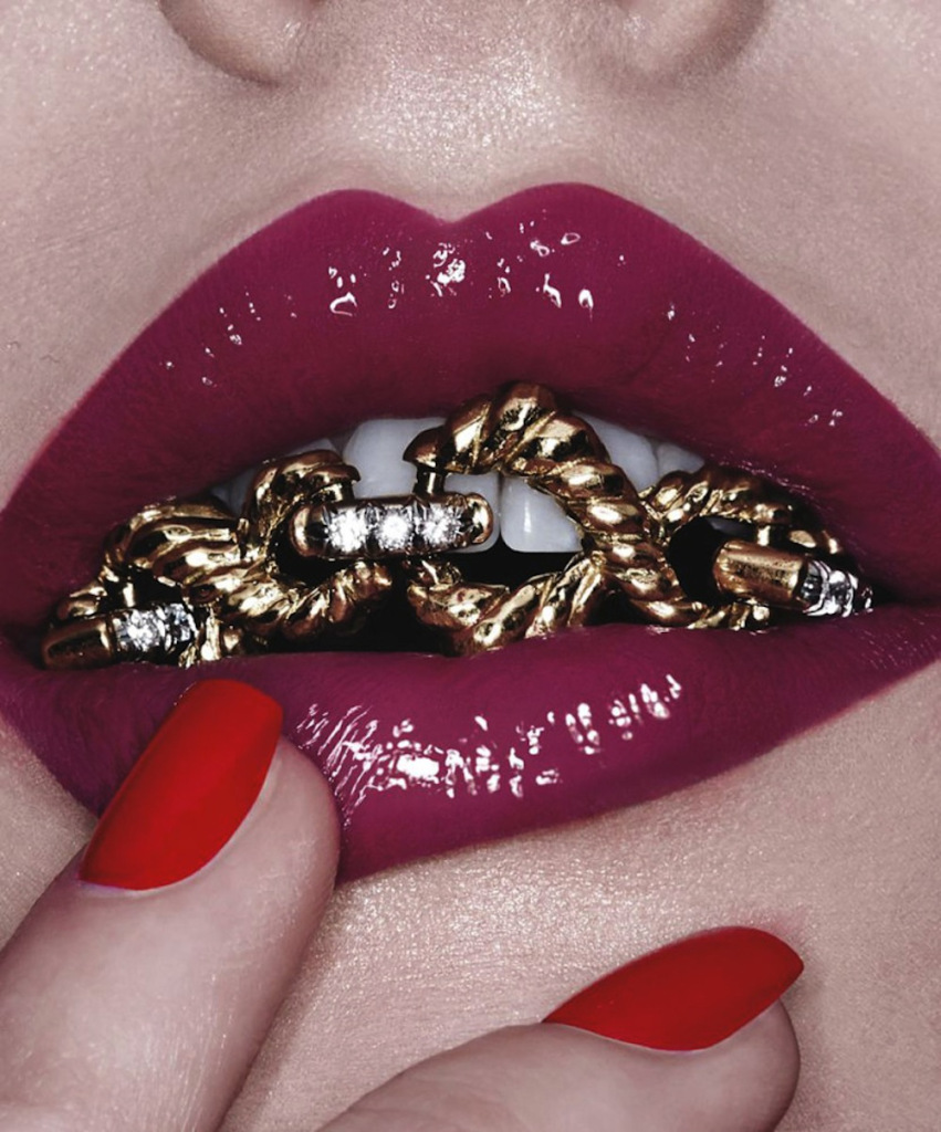 dentes ouro diamantes