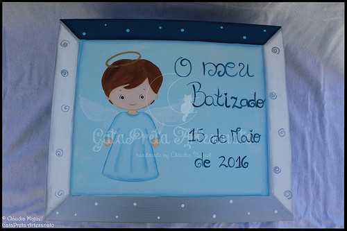 Caixa grande de batizado 