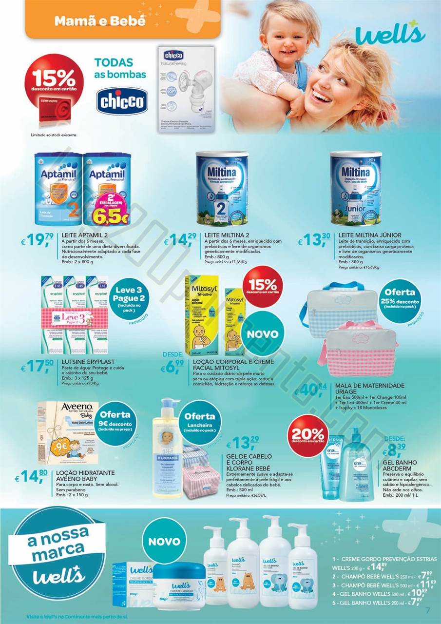 Antevisão Folheto WELLS Promoções de 28 julho a