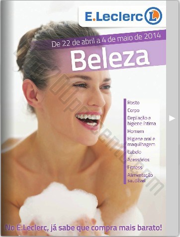 Antevisão Folheto | E-LECLERC | Beleza de 22 abril a 4 maio