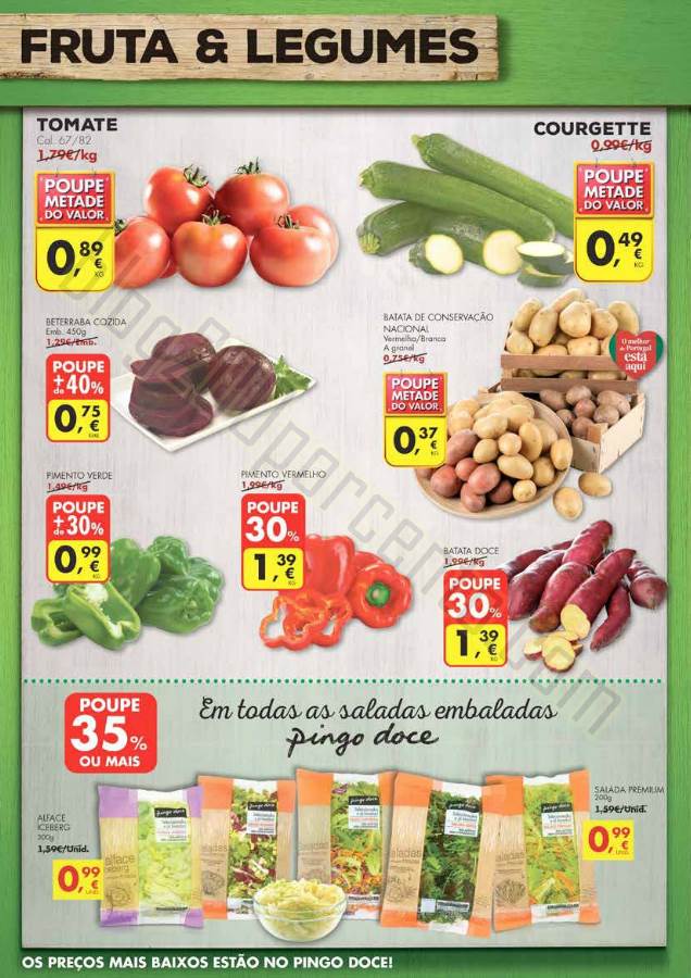 Antevisão Folheto PINGO DOCE Promoções de 4 a 1