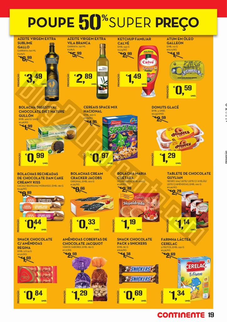 Antevisão Folheto CONTINENTE Promoções de 17 a 