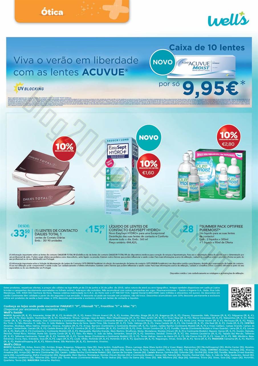 Antevisão Folheto WELLS Promoções de 28 julho a