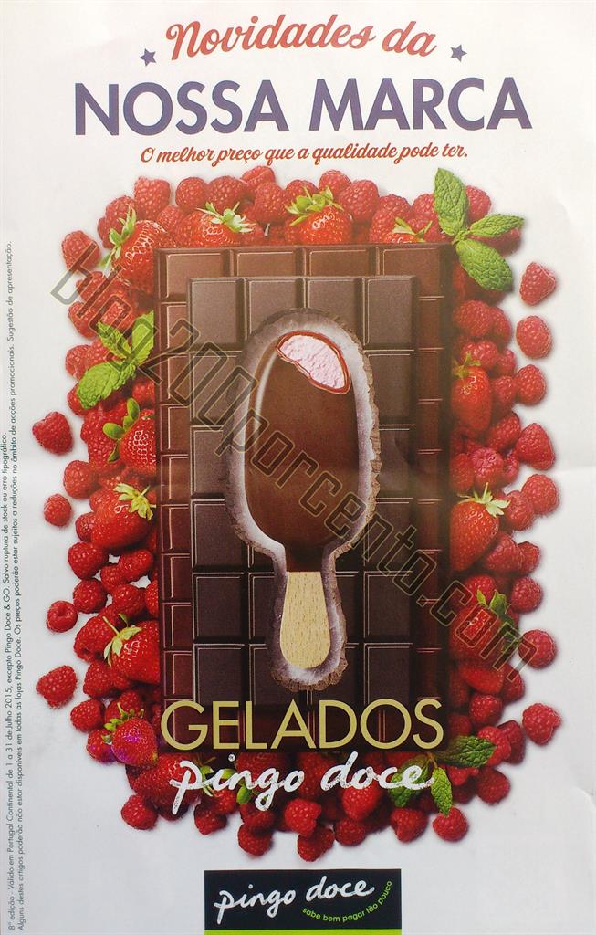 Novo Folheto PINGO DOCE Gelados até 31 julho p1.j