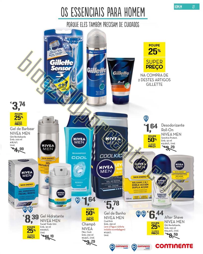 Novo Folheto CONTINENTE Beleza e verão promoçõe