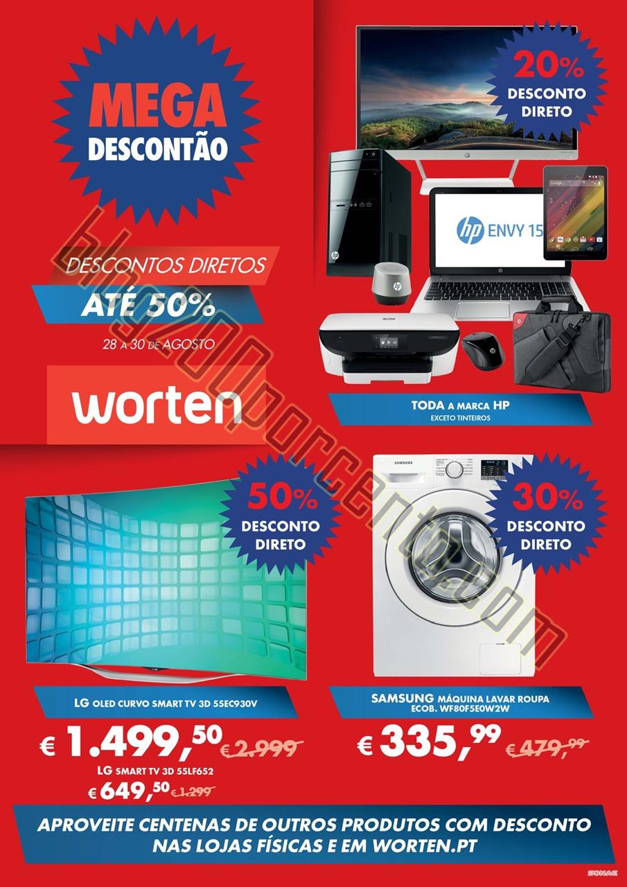 Antevisão Folheto WORTEN Megadescontão fim de se
