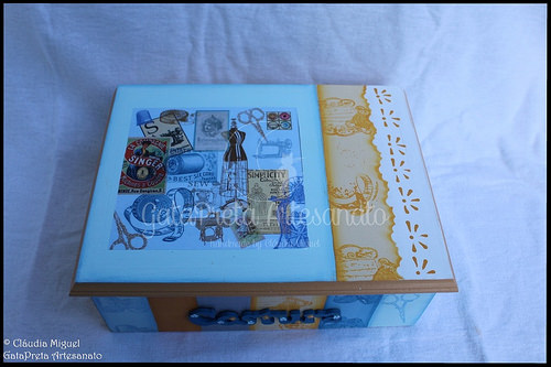 Caixa de costura Caixa de costura