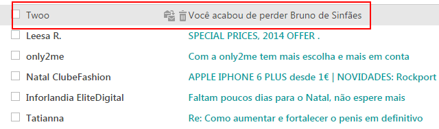 Mensagem Twoo - Maria das Palavras Mensagem Twoo - Maria das Palavras