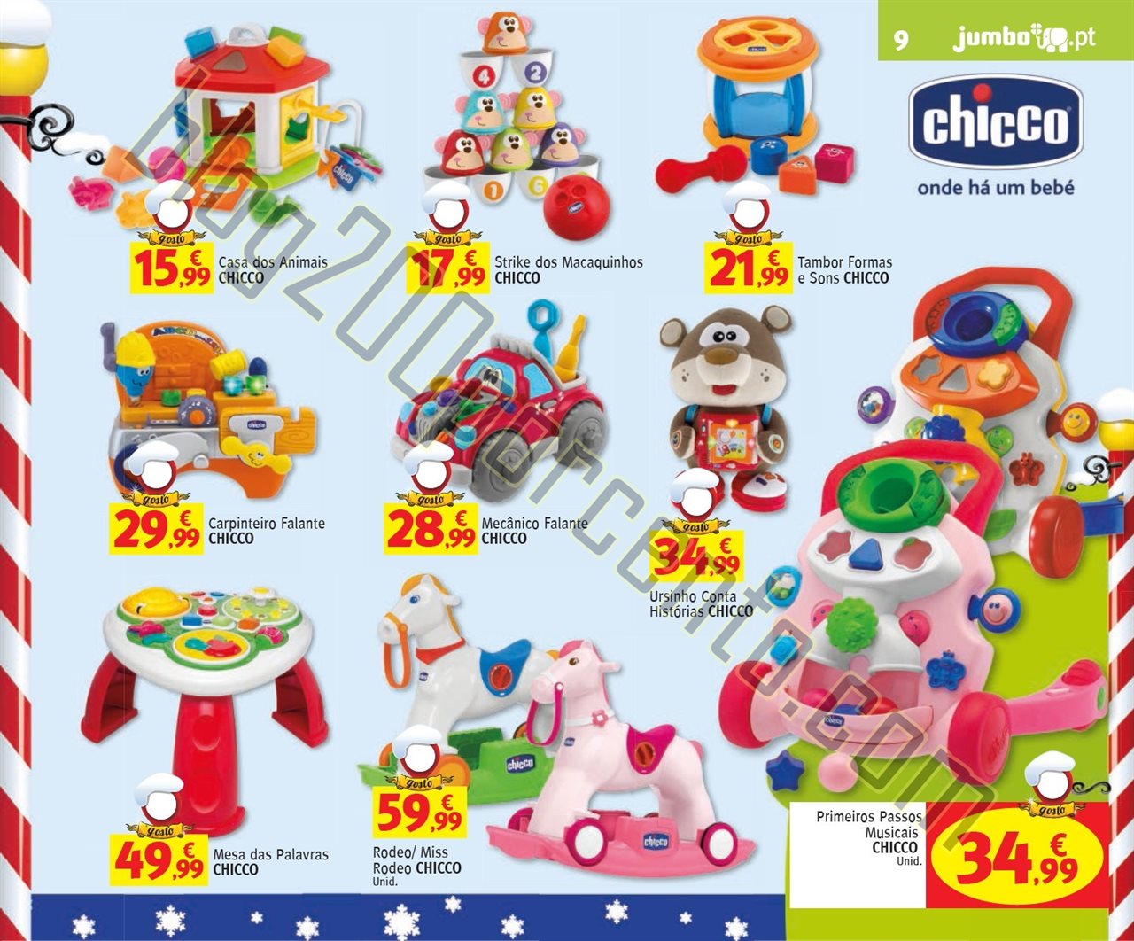 Antevisão Folheto JUMBO Brinquedos de Natal de 13
