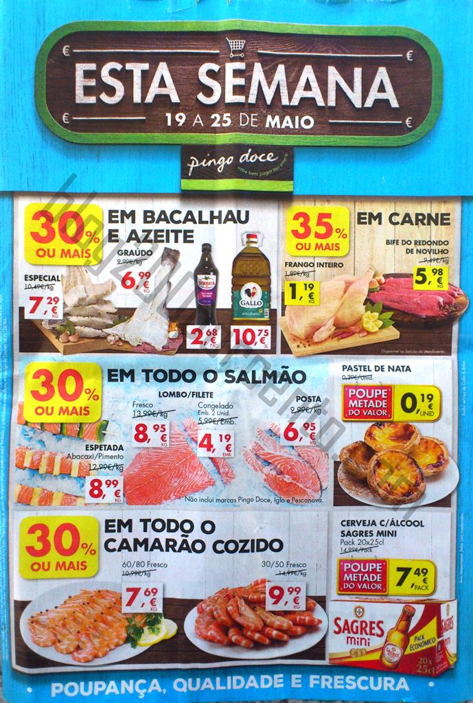 Antevisão Folheto PINGO DOCE Promoções de 19 a 