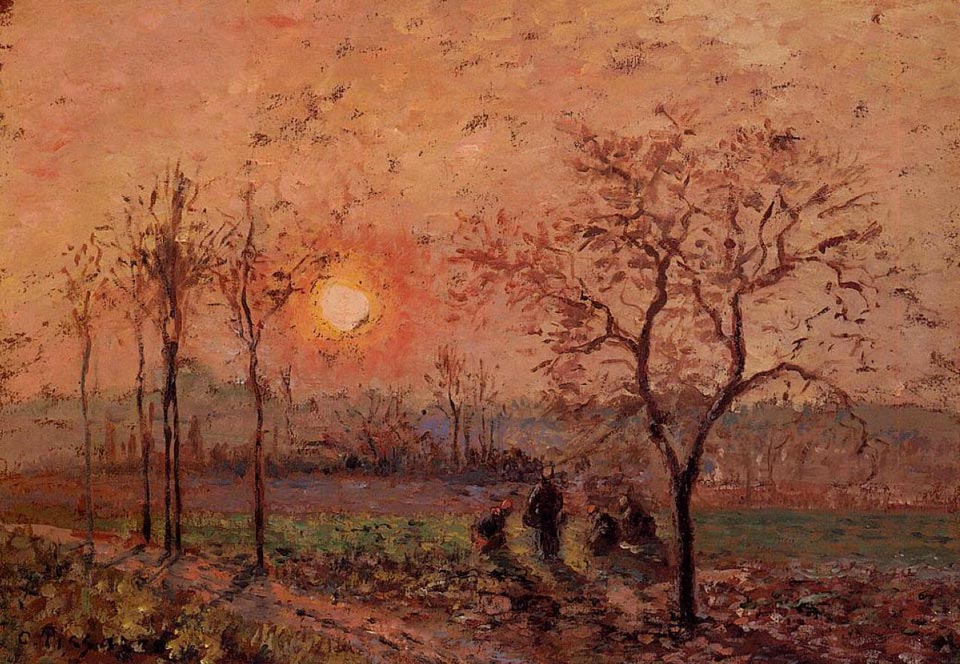 Pissarro_Sunset