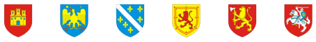 Reino de Castela, Principado da Valáquia, Reino da Bósnia, Reino da Escócia, Reino da Noruega, Grão-Ducado da Lituânia