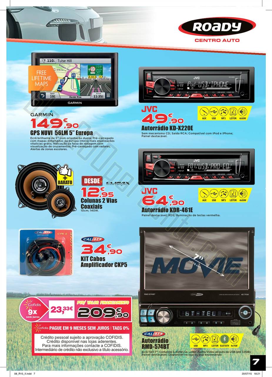 Novo Folheto ROADY Promoções de 30 julho a 30 ag