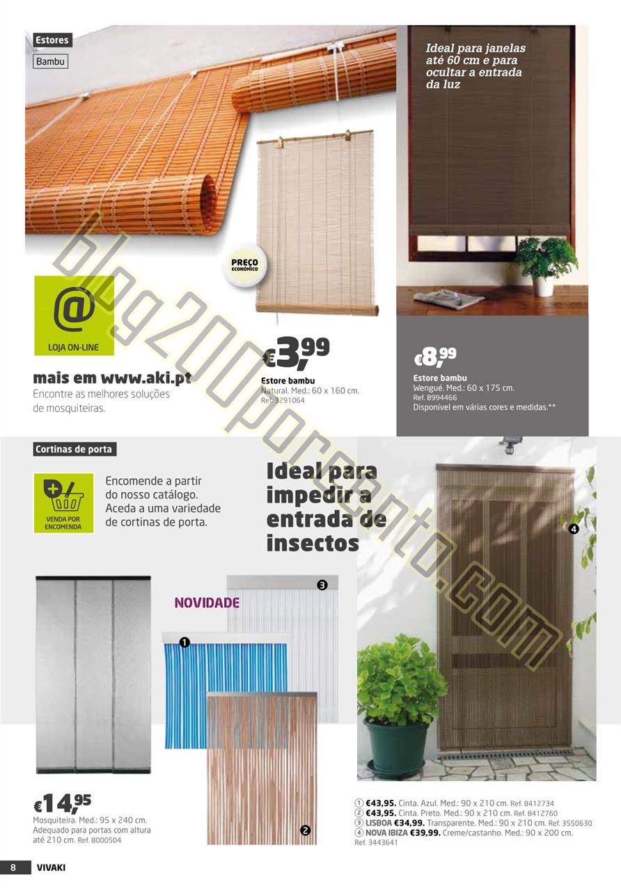 Novo Folheto AKI Casa Promoções até 24 agosto p