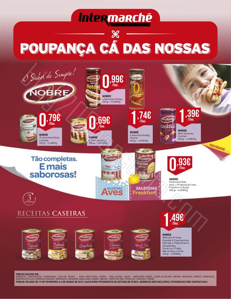 Antevisão Folheto INTERMARCHÉ de 19 fevereiro a 